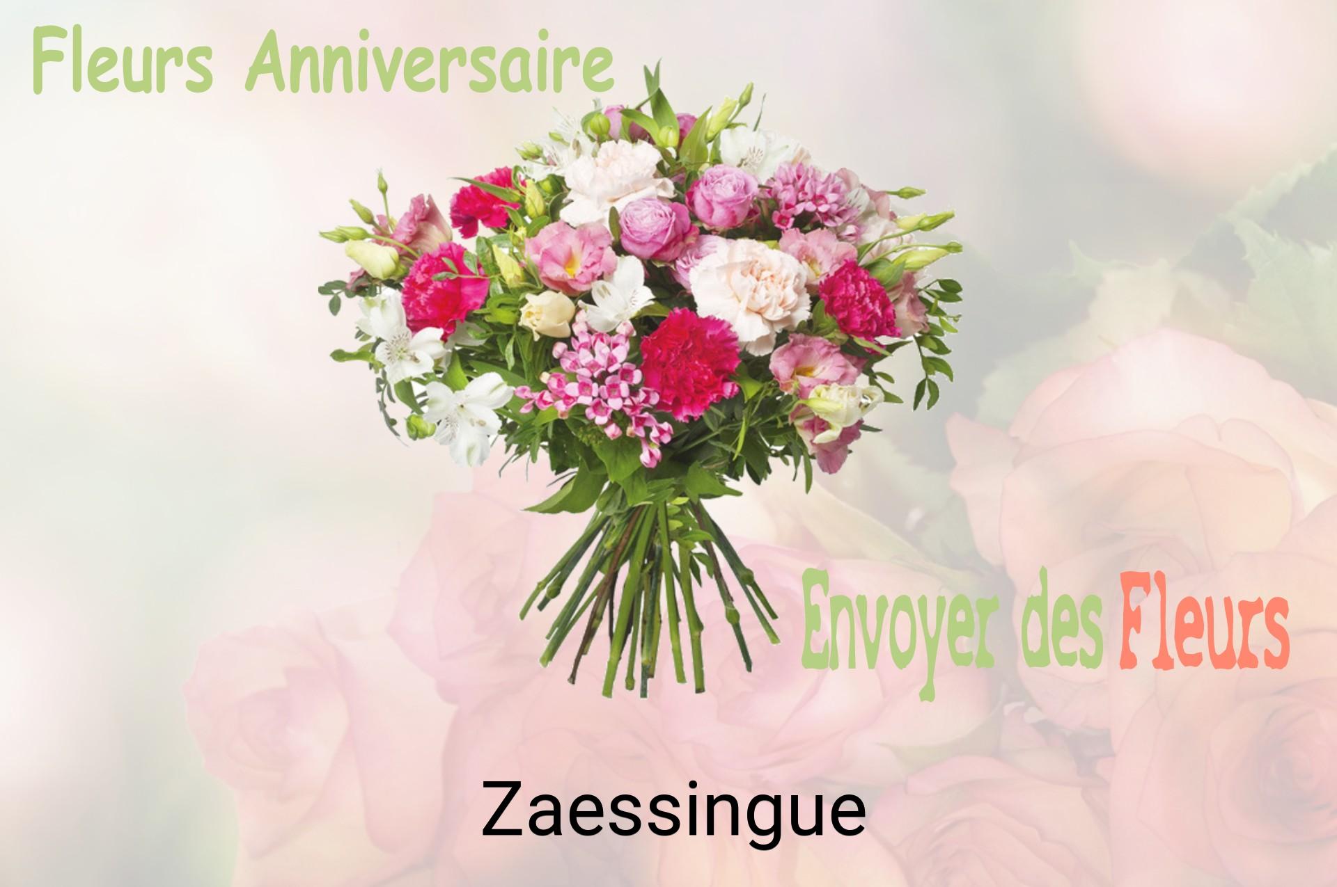 Bouquet de fleurs d’anniversaire livré à Zaessingue