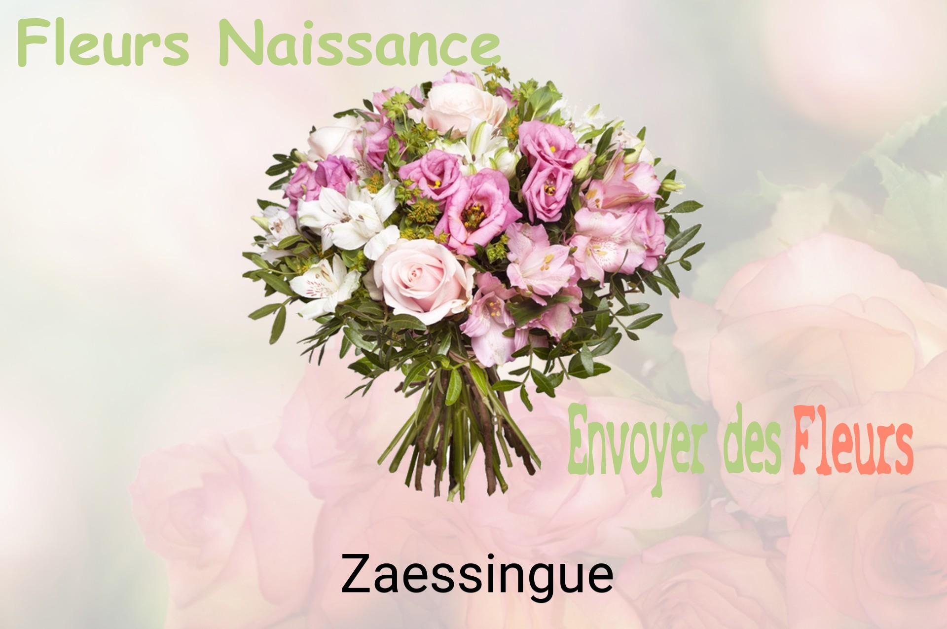 Bouquet de fleurs de naissance livré à Zaessingue